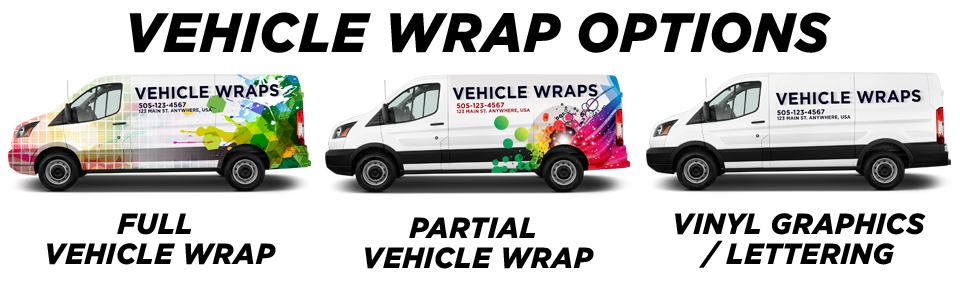 Canby Vehicle Wraps vehicle wrap options